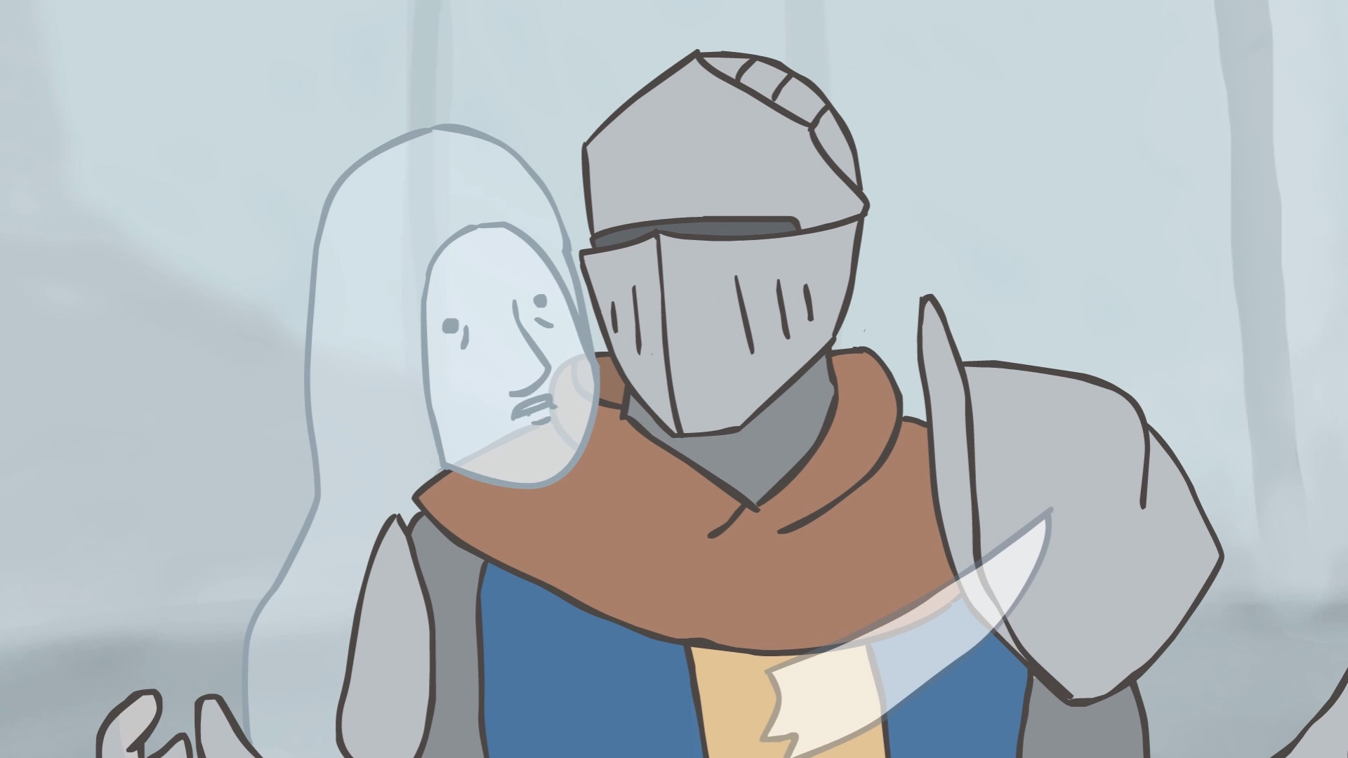 Watch this Dark Souls 2 cartoon and feel bad about all those backstabs