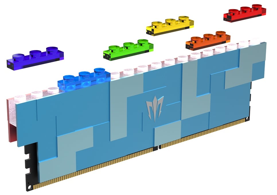 Galax Goes LEGO Crazy With Gamer RGB DDR5-4800 Memory Modules
