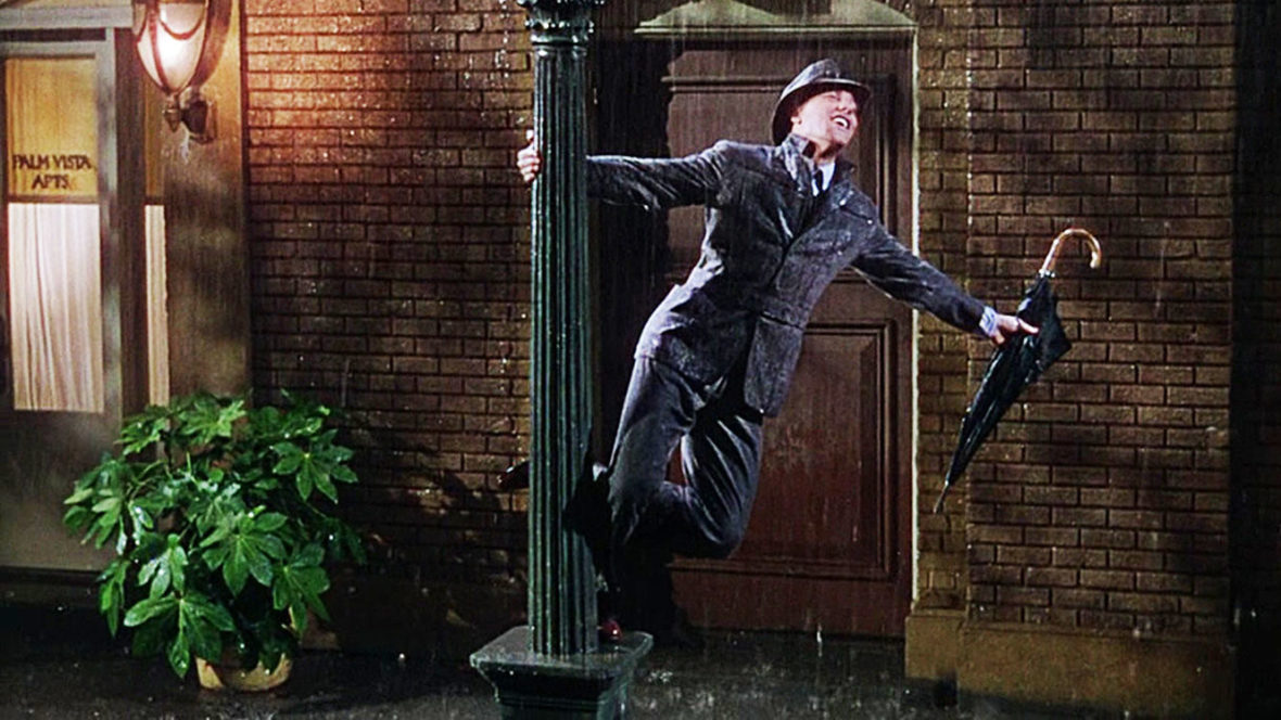 A still from the movie Singin in the Rain