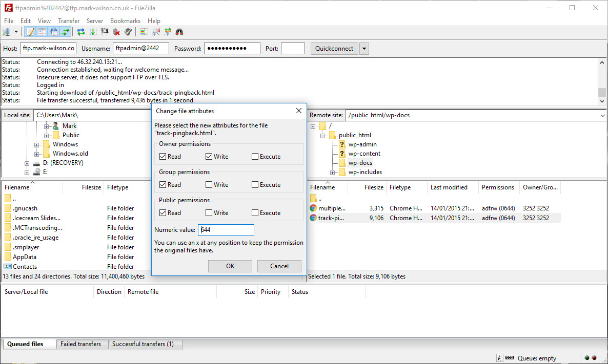 filezilla for mac pause transfer