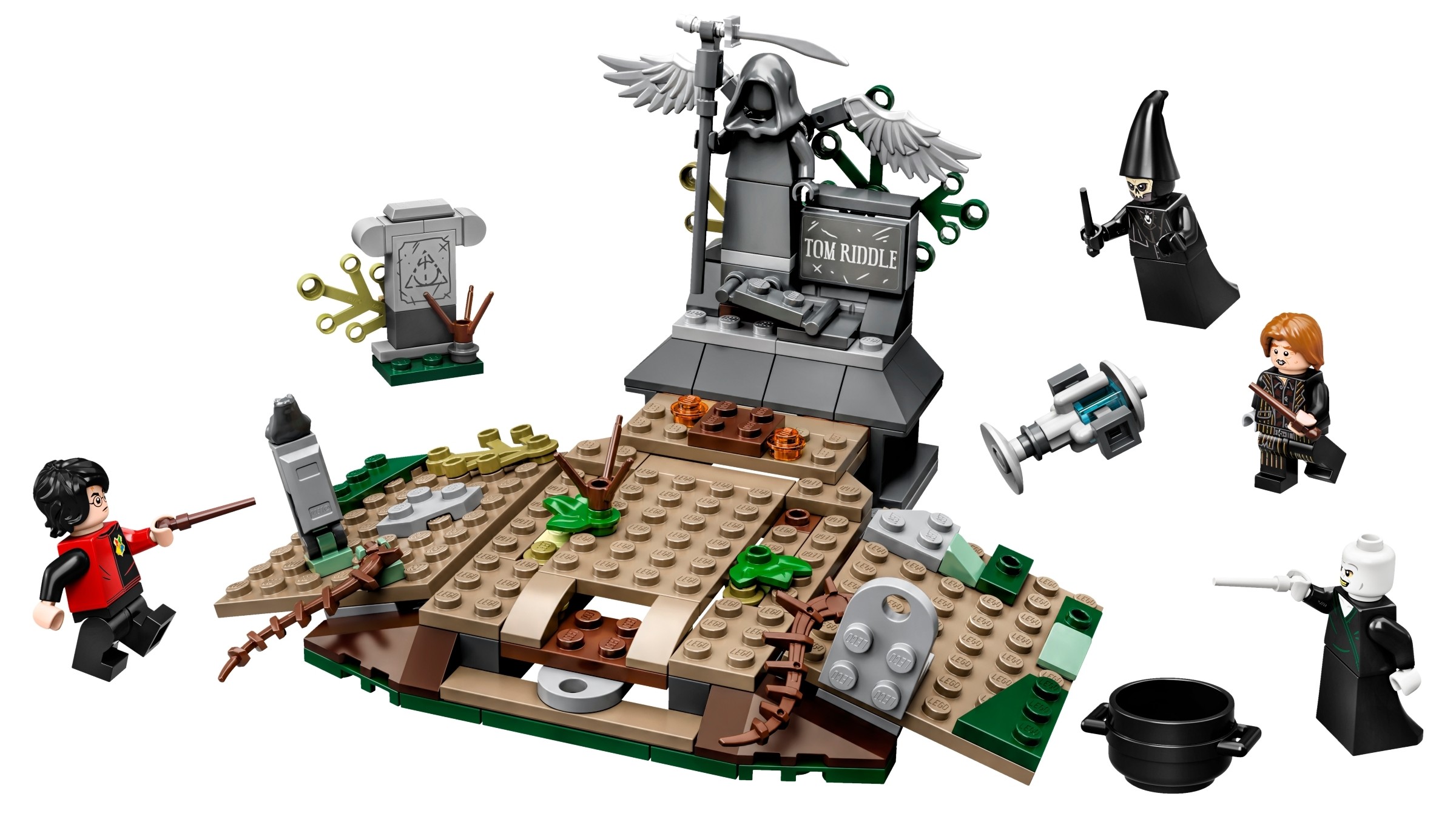 Lego Harry Potter: Graveyard scene and minifigures