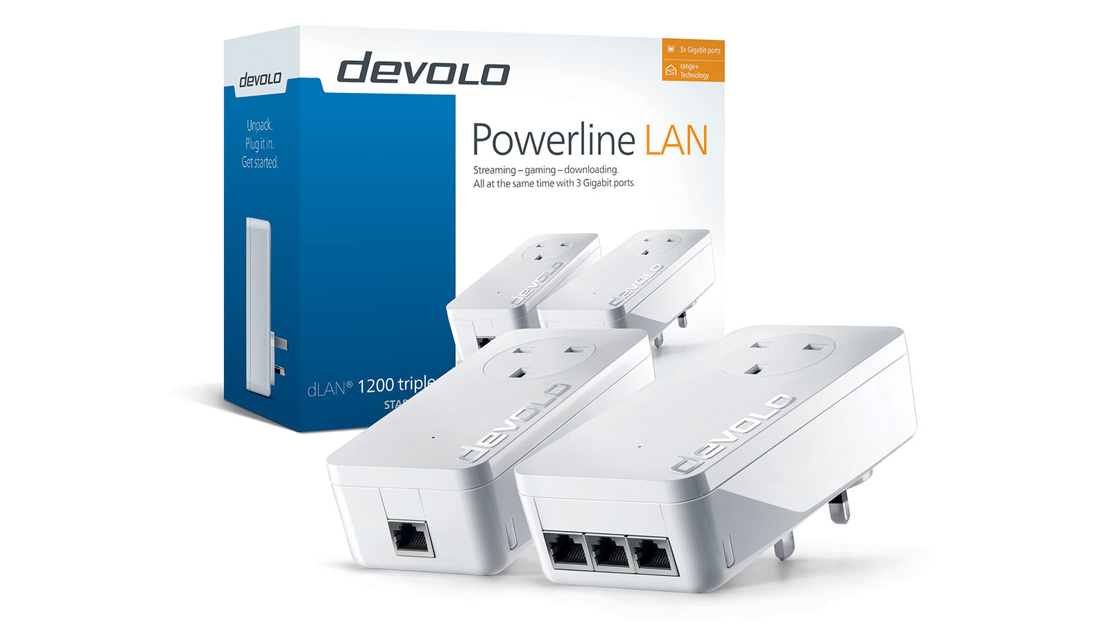 Devolo dLAN 1200 triple+ Starter Kit