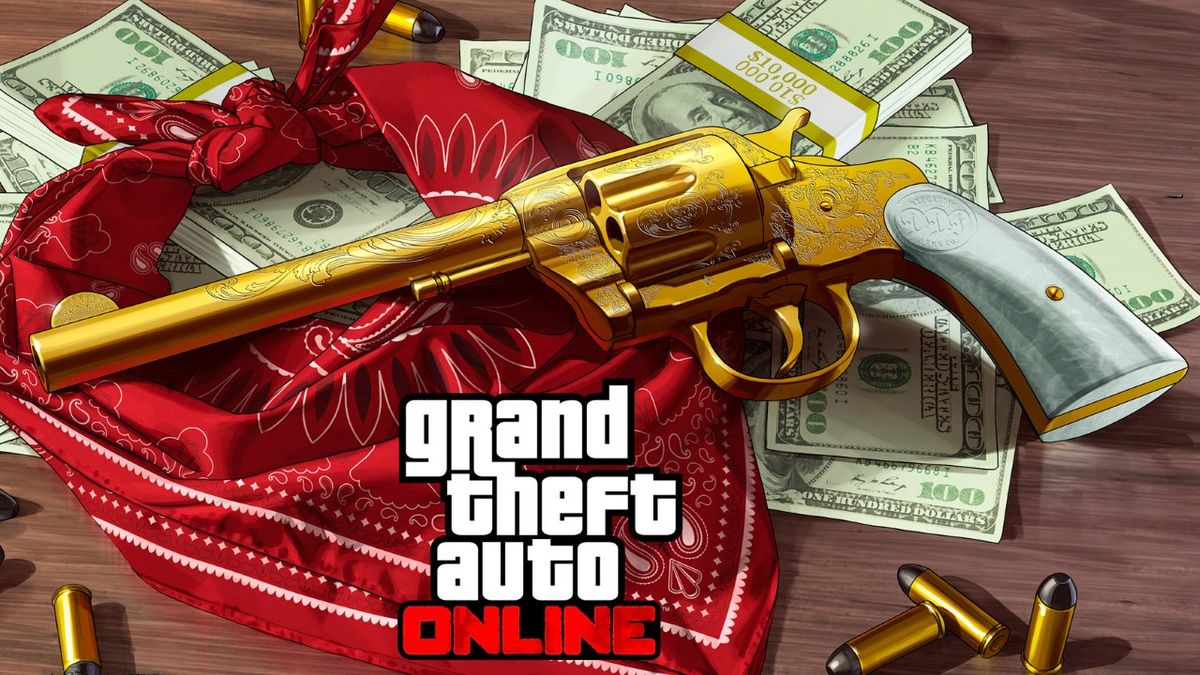 Unlock a shiny Red Dead Redemption 2 gun right now by playing GTA Online