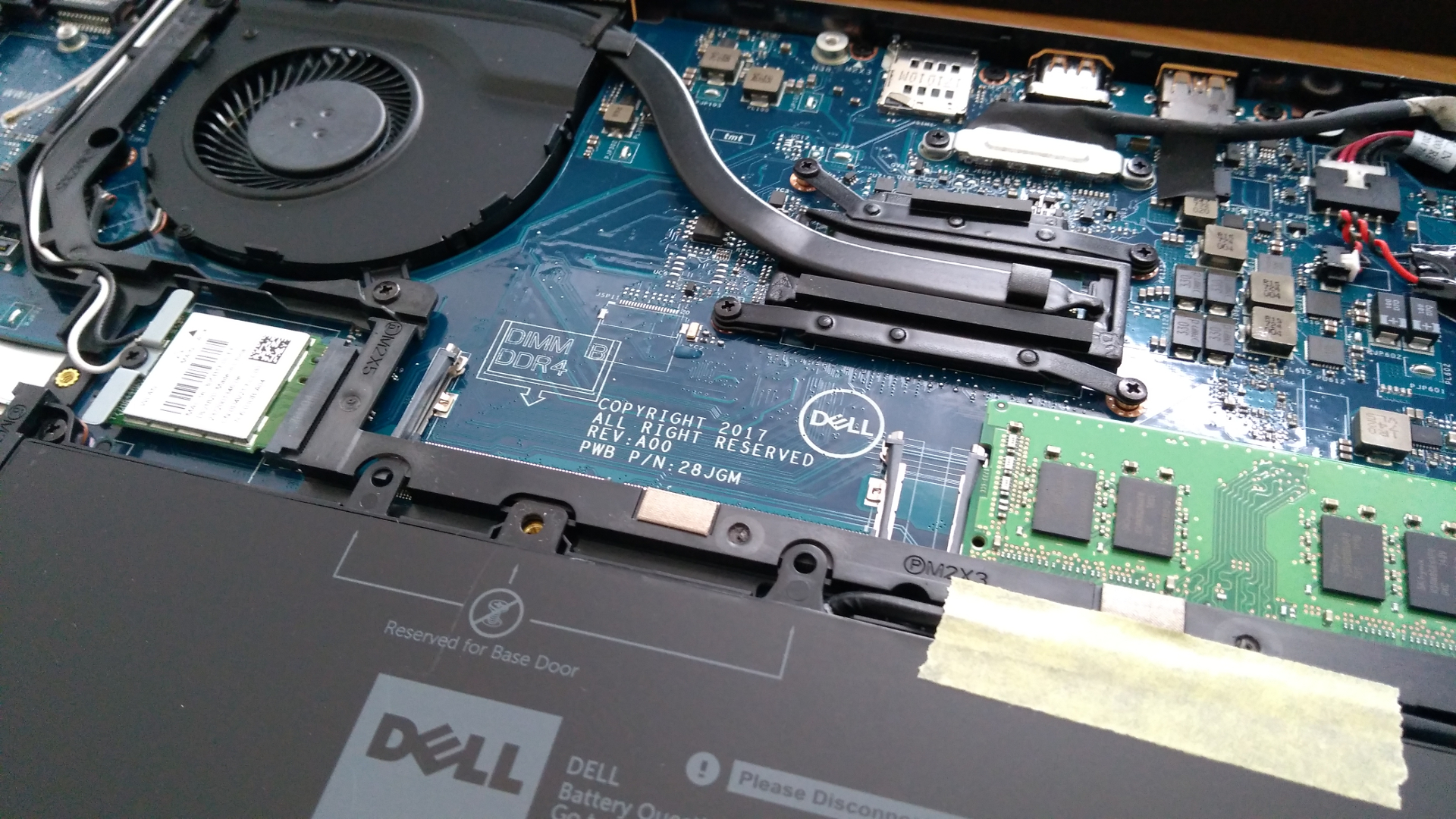 Dell Latitude 5490 internals