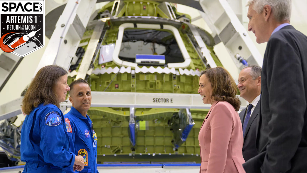 VP Kamala Harris: Artemis 1 moon mission a 'test of pure innovation'