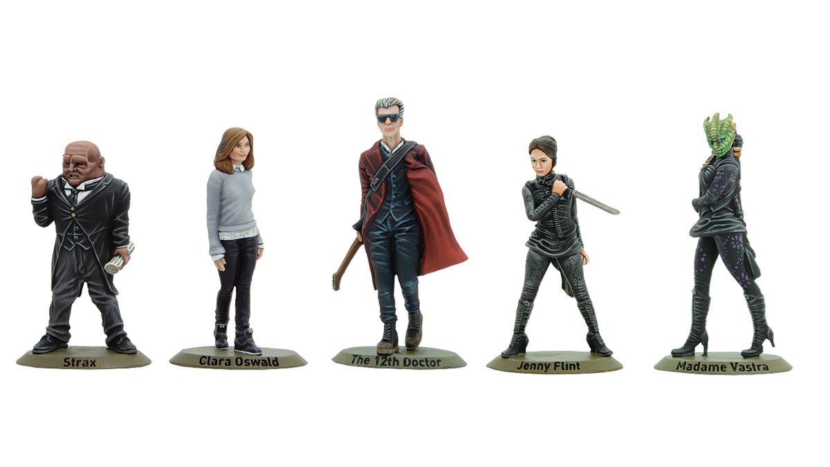 Win Doctor Who miniature figures