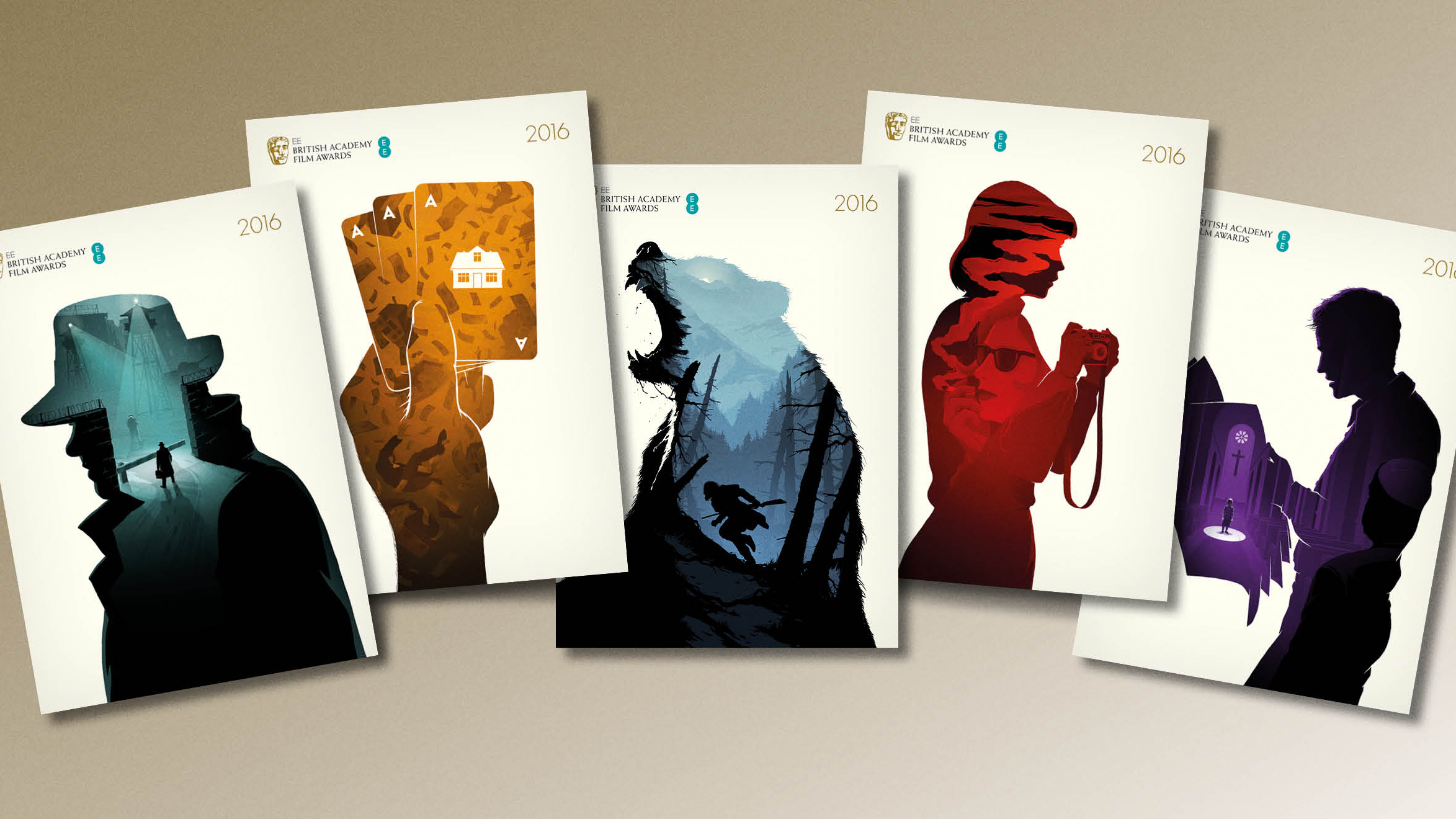 brochure designs: Bafta 2016