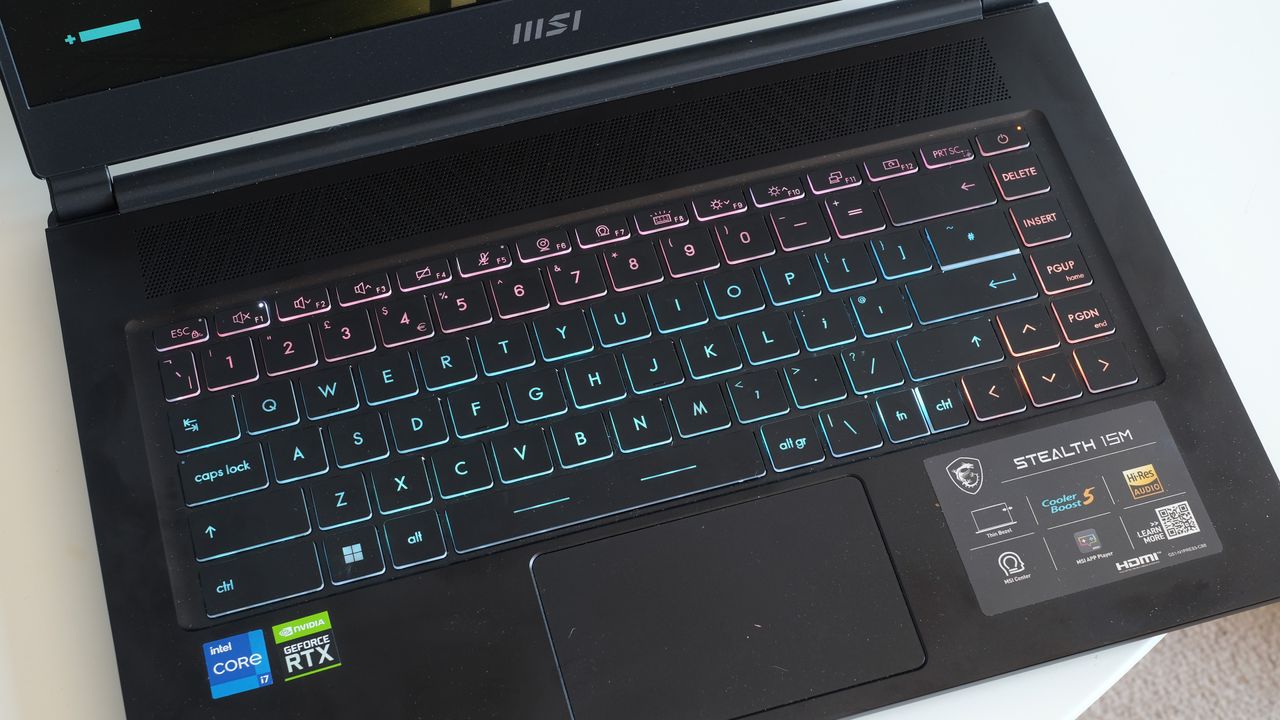 MSI Stealth 15M Review Gaming Laptop Has Its Ups And Downs T3