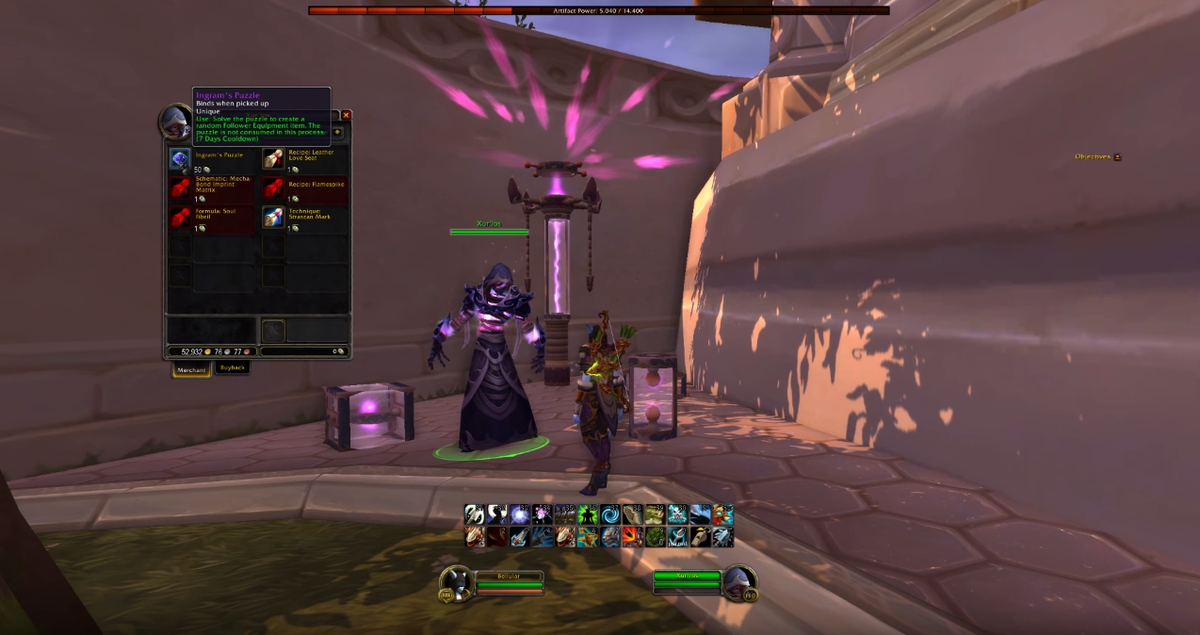 So that's where Xur goes on his days off - World of Warcraft...