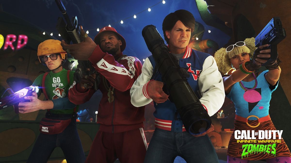 Call of Duty: Infinite Warfare's Zombies mode is an '80s trip with David Hasselhoff and Pee-Wee Herman