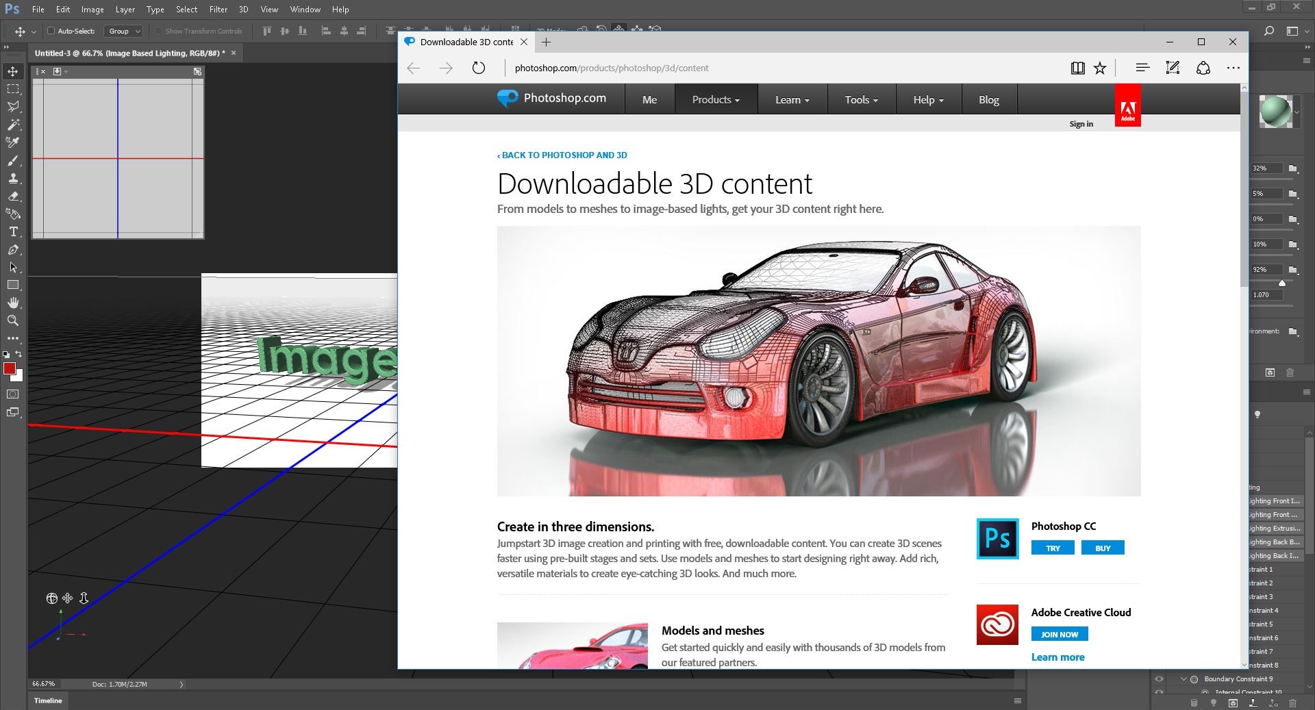 adobe photoshop cc 3d download