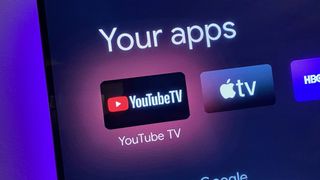 YouTube TV app on Google TV