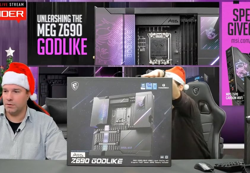 MSI Z690 Godlike Motherboard Comes With Hellish $2,099 Price Tag