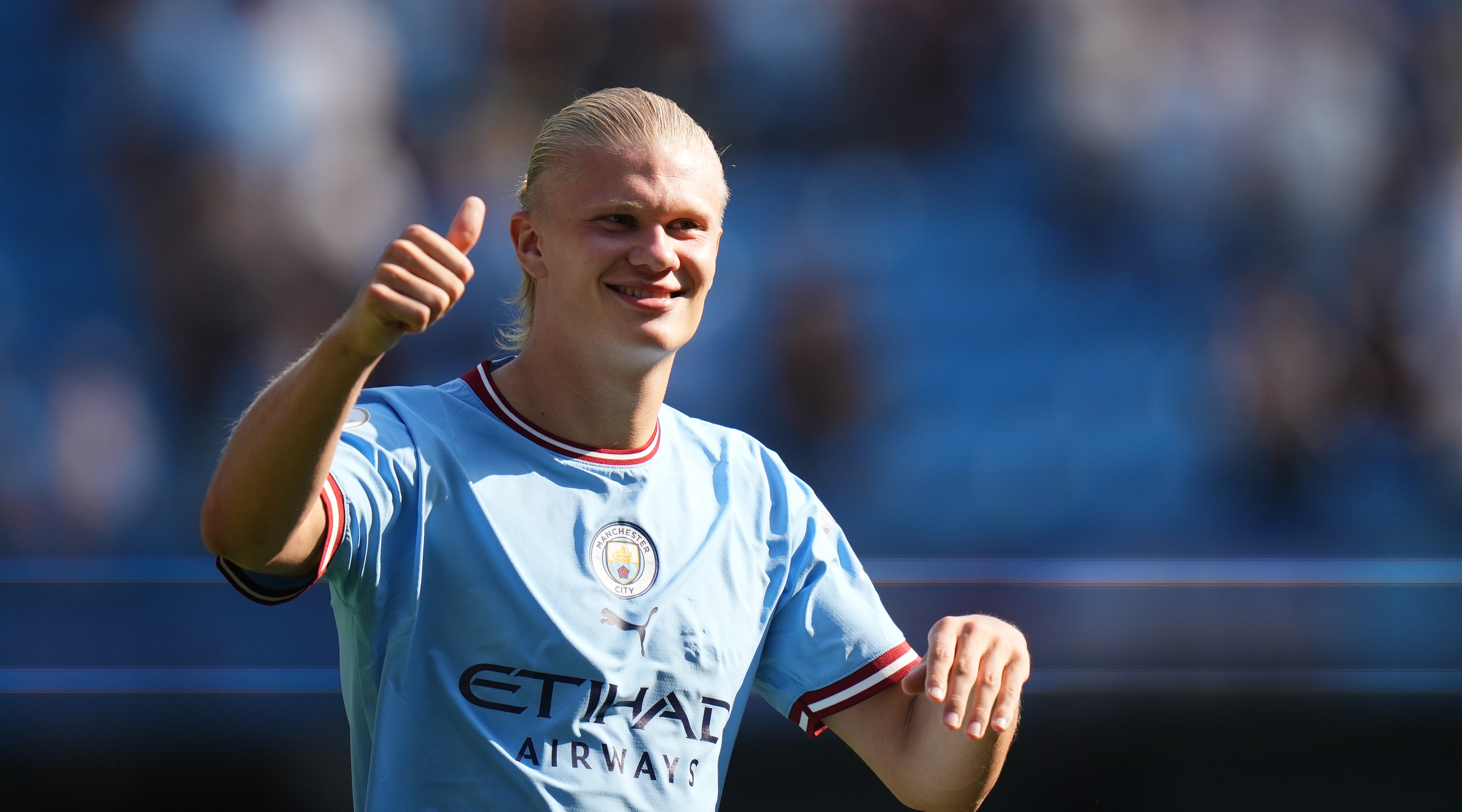 Erling Haaland exclusive: "I ran around the lounge with my top off when Aguero scored THAT goal"