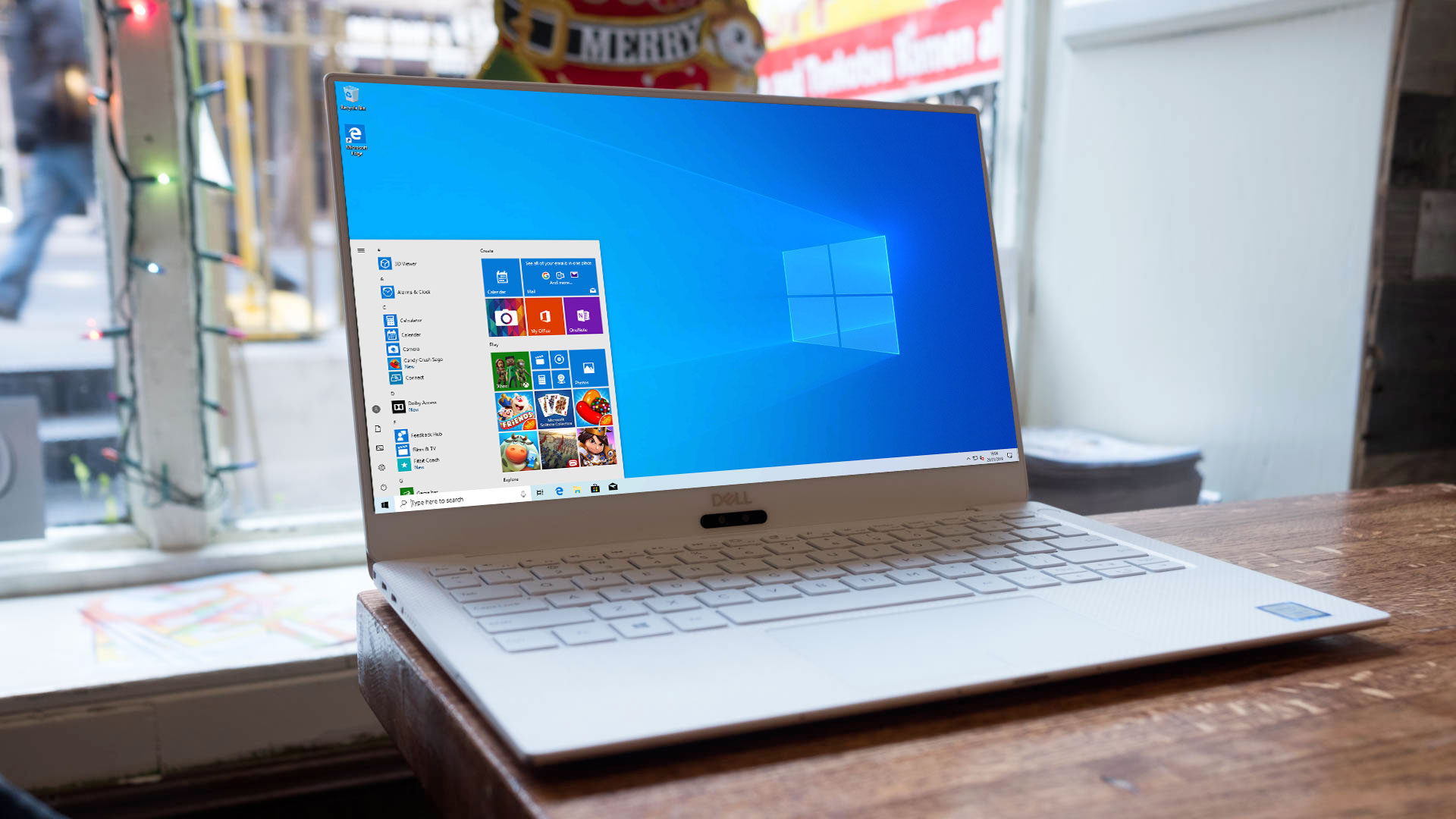 Laptop running Windows 10 May 2019 Update