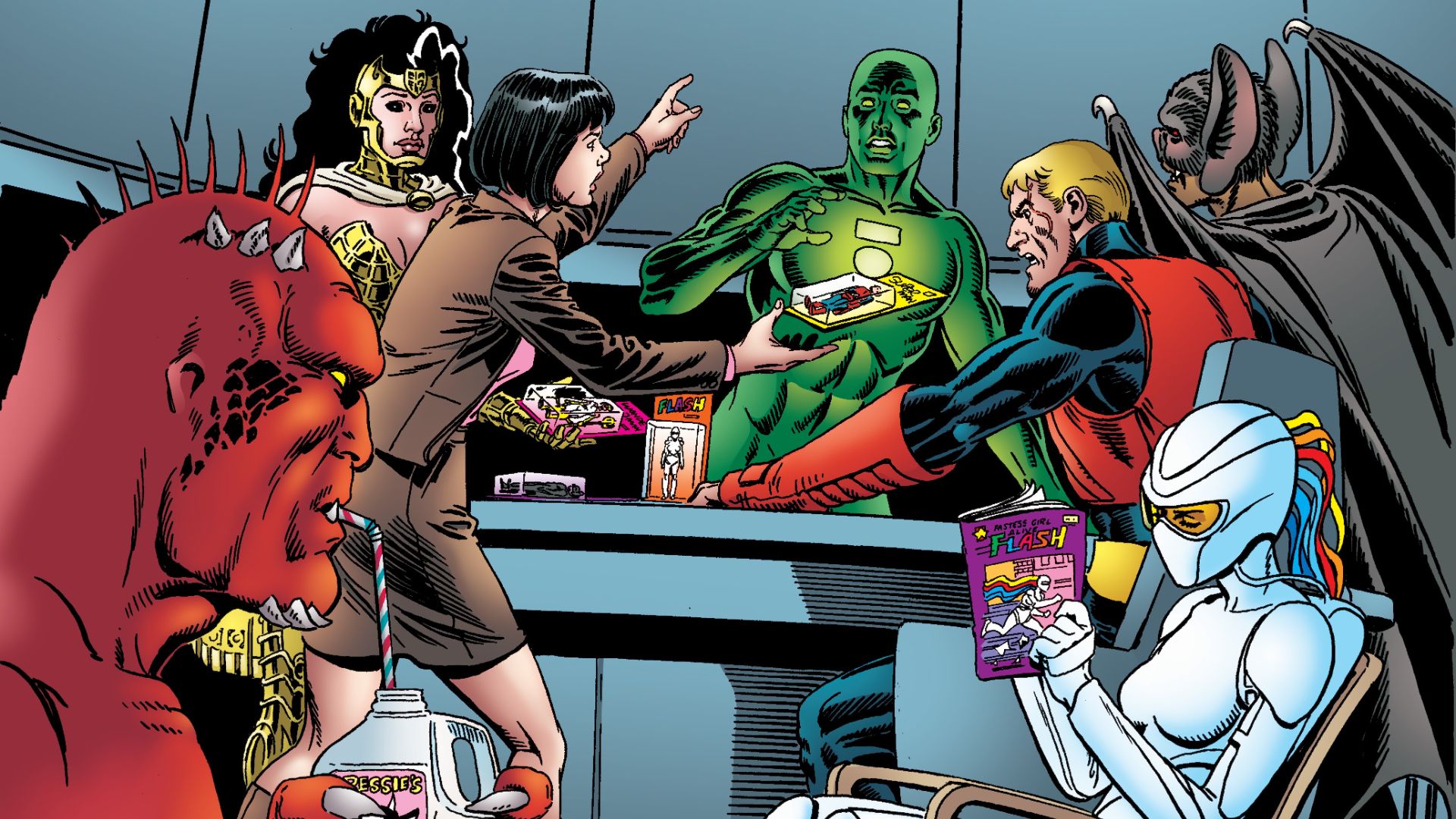 Jerry Ordway celebrates Stan Lee with the return of the Earth-6 Justice League