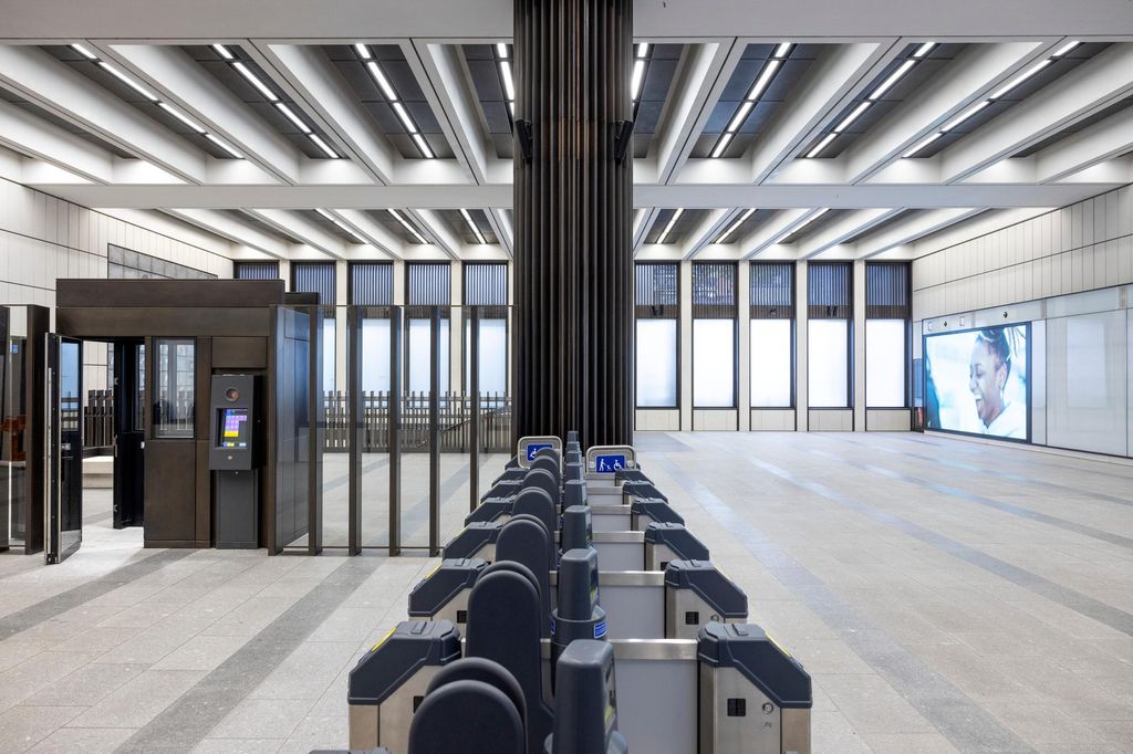 The Elizabeth Line Bond Street Station Opens In London Wallpaper