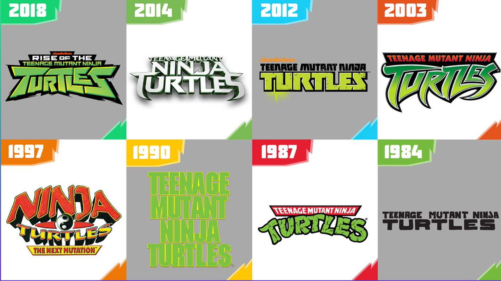 Which Is The Coolest Teenage Mutant Ninja Turtles Logo Of All Time