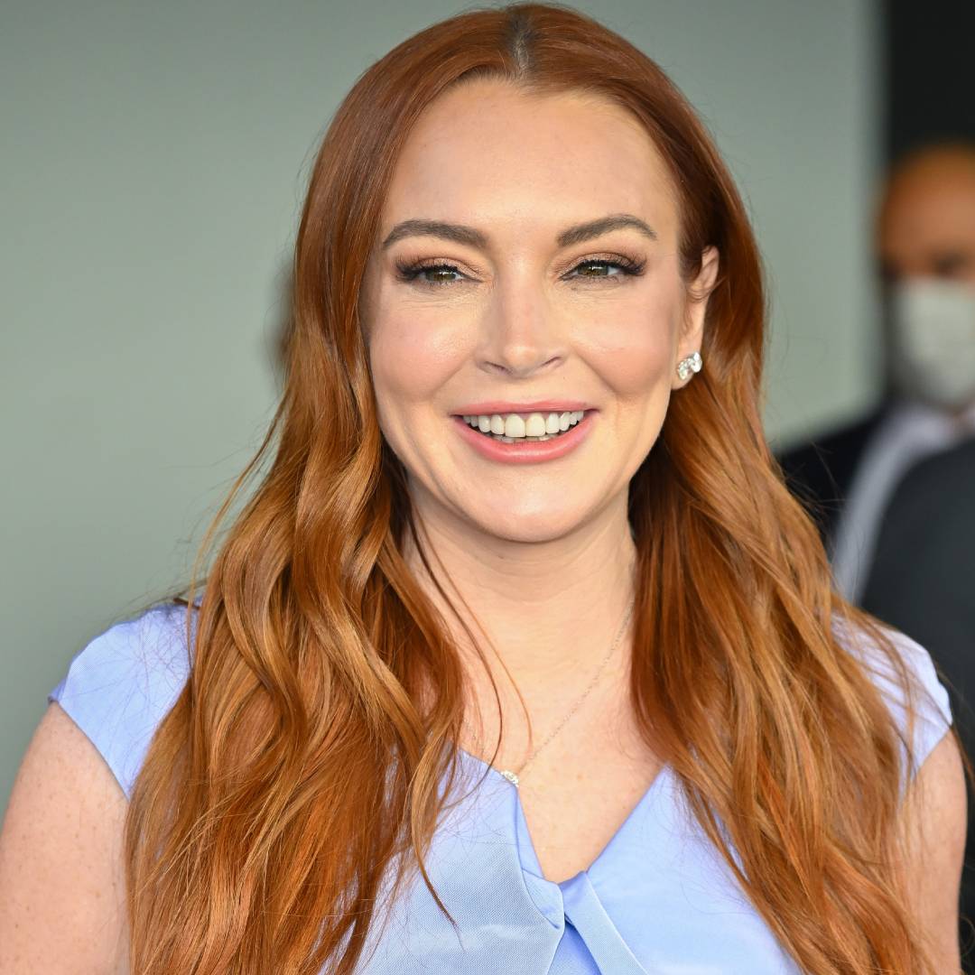  Lindsay Lohan has announced that she's pregnant with her first child 