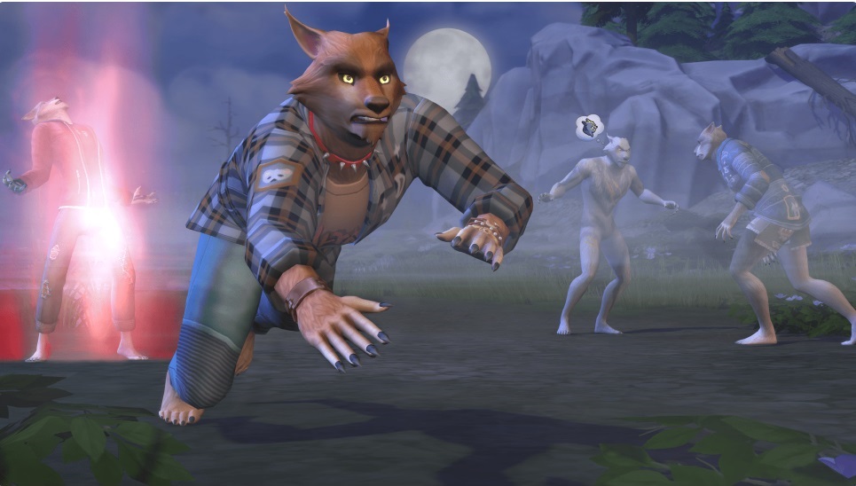 The Sims 4: Werewolves, yenilikçi bir lycanthrope olarak rol oynamanıza izin verecek