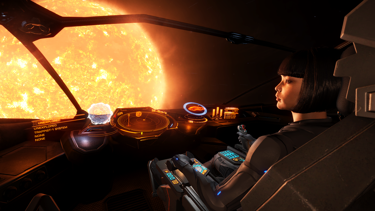 Visiting NASA's latest discovery in Elite Dangerous
