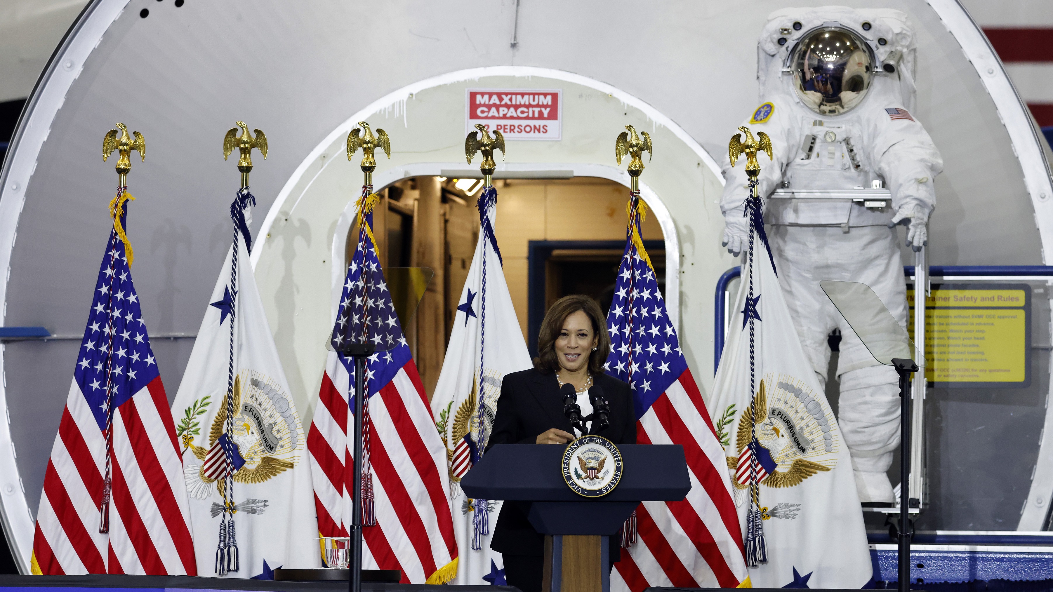 VP Kamala Harris calls to diversify US space workforce