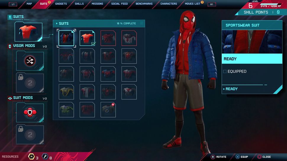 All Spider Man Miles Morales Suits And How To Get Them Gamesradar Hot Sex Picture