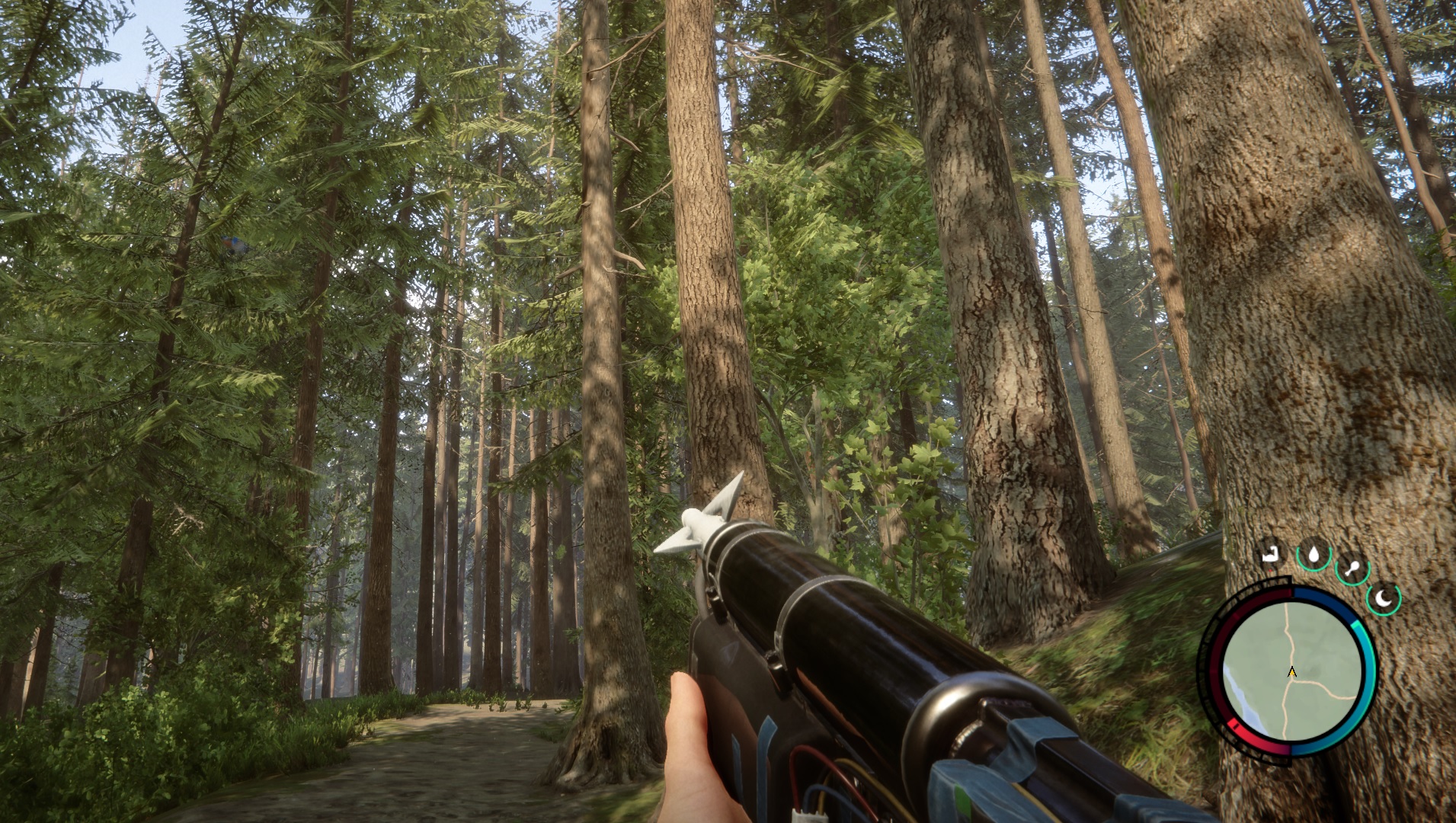  Where to find the rope gun for the zipline in Sons of the Forest 