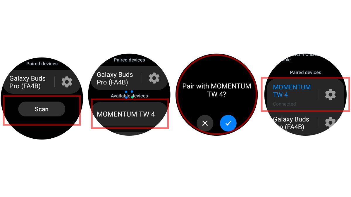 Comment coupler des écouteurs Bluetooth avec une Galaxy Watch