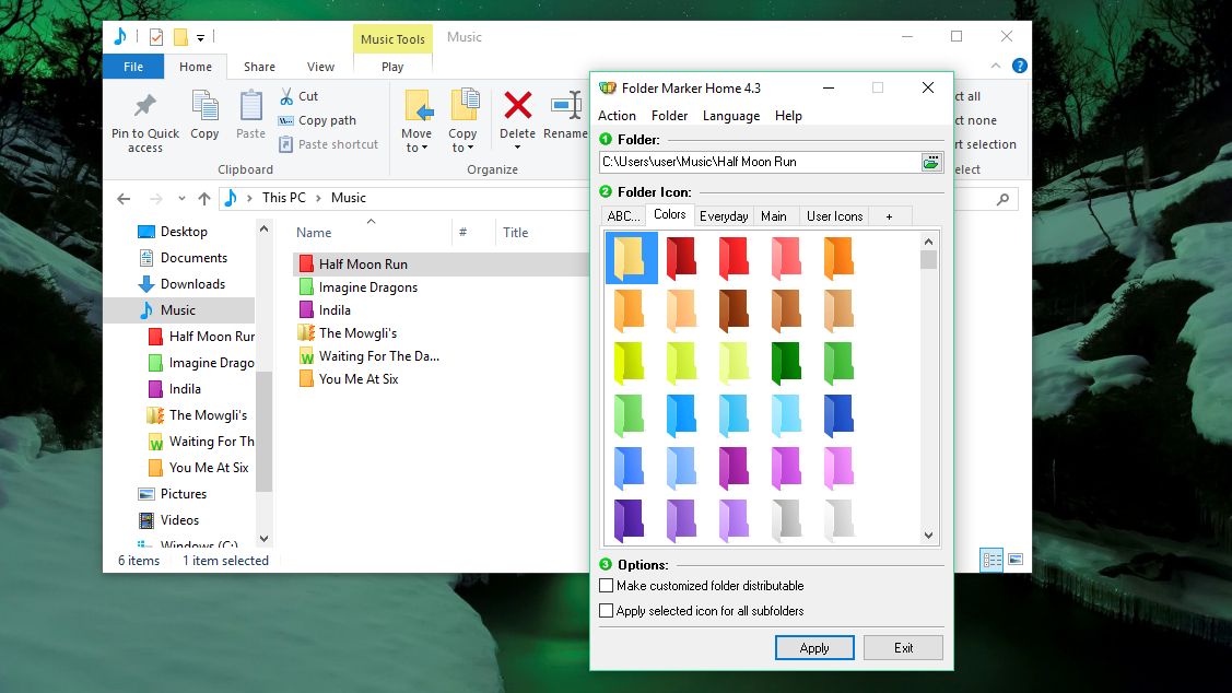 folder marker free download windows 10