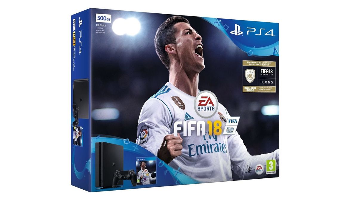 Grab a PS4 Slim 500GB with FIFA 18, GT Sport and Knowledge of Power for £199.99 in this amazing Black Friday deal
