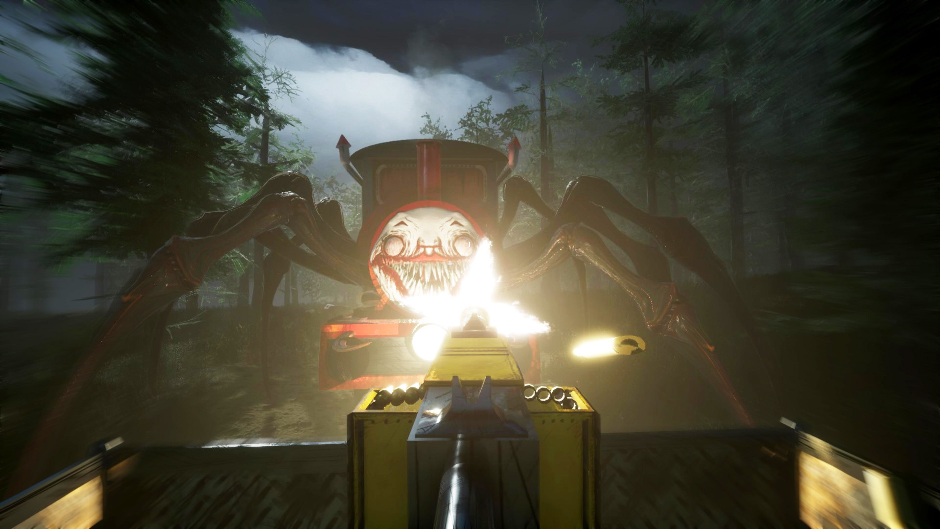  Fight a monstrous spider-train when Choo-Choo Charles releases this December 