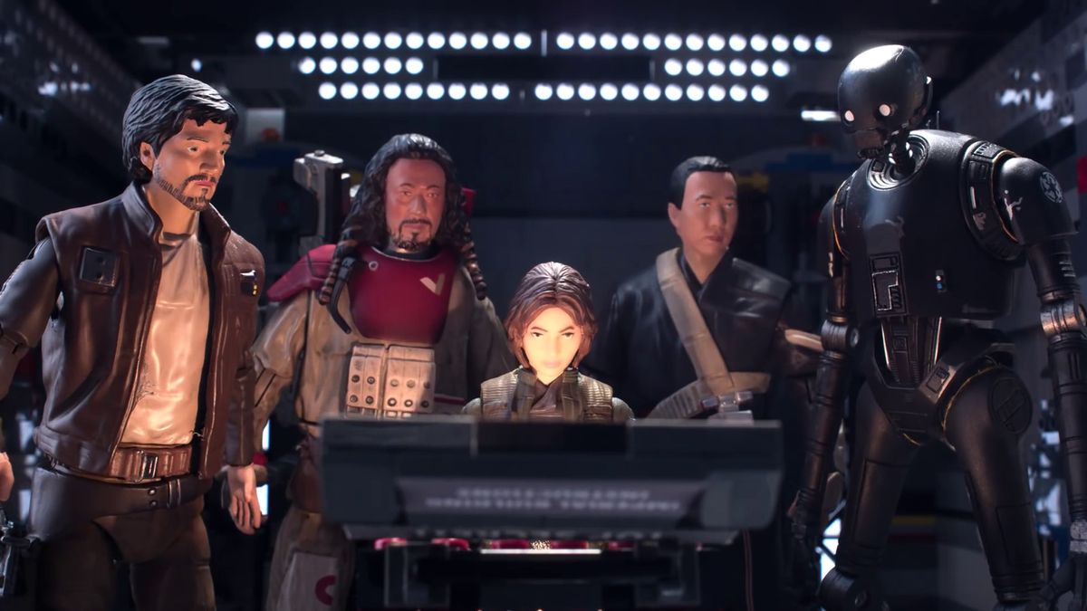 Seriously, Rogue One's toy stories are way funnier than they have any right to be