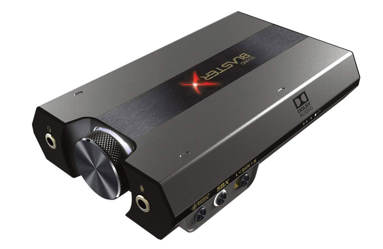 The best USB sound cards: Creative Sound BlasterX G6