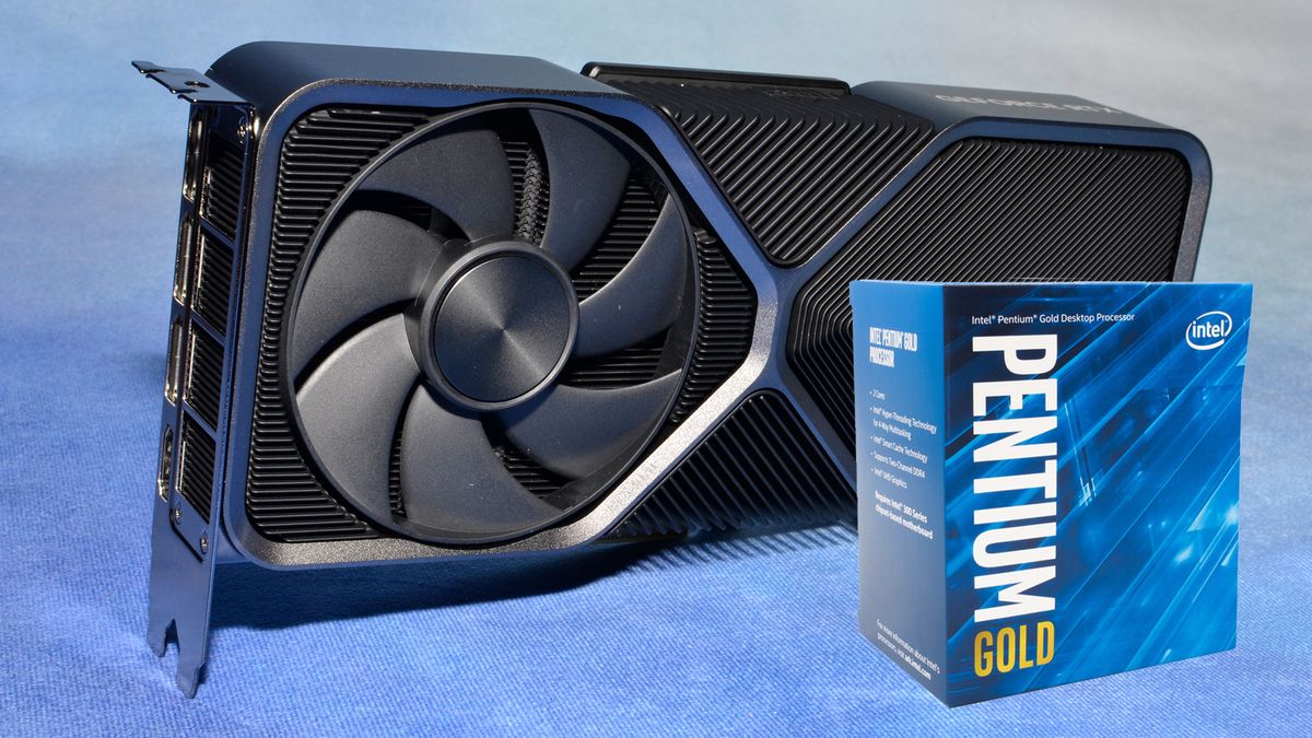 Gamer Pairs Rtx With Pentium Dlss Makes It Playable Tom S