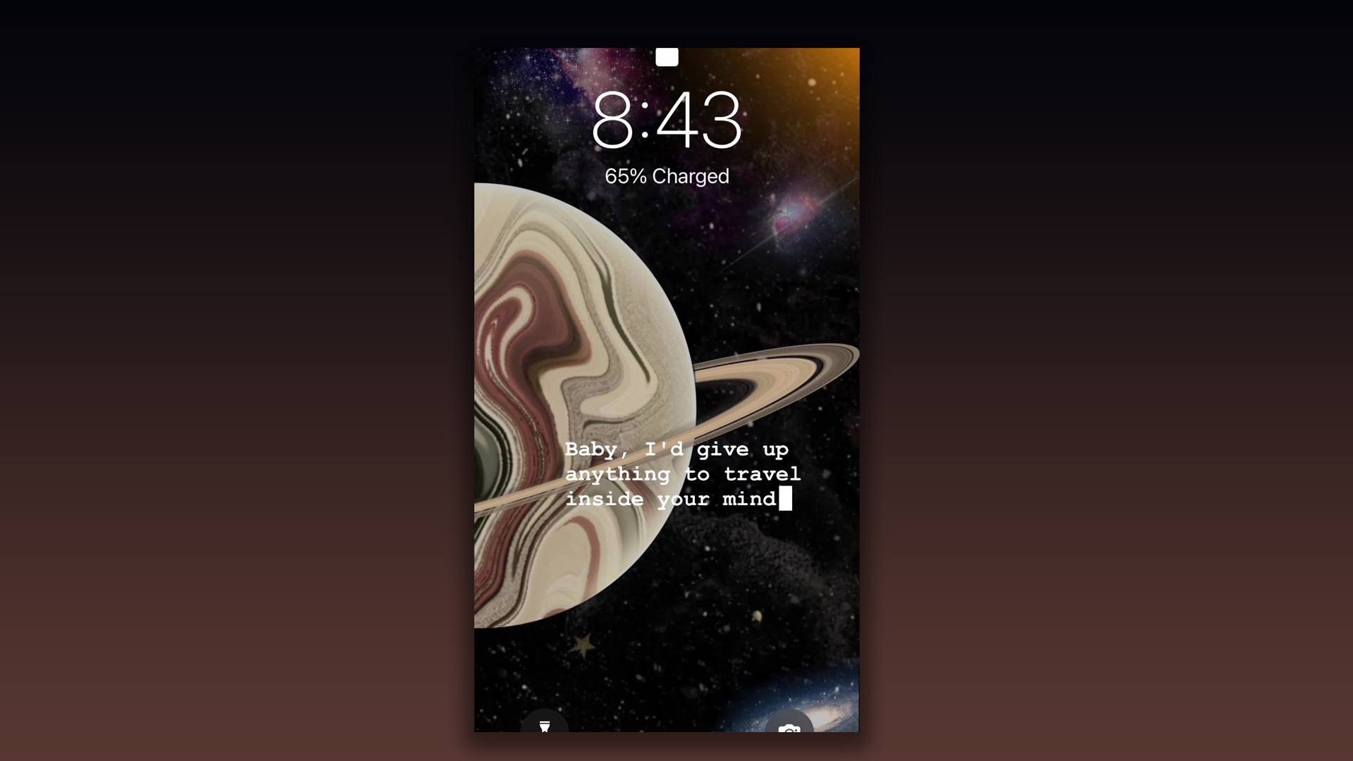 This stunning TikTok planet trend is taking over iPhone lock screens