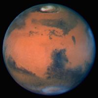 火星斑驳的小