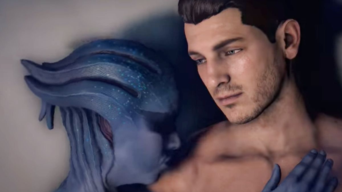 Mass Effect: Andromeda's launch trailer has explosions, brain scanning, and asari cuddles