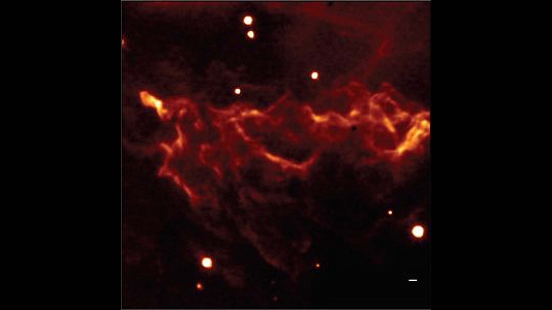 Star blasted stellar nursery in 'Orion's sword' seen in detail