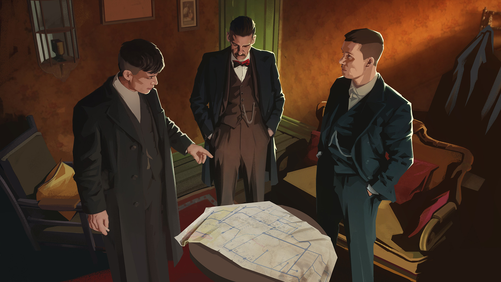 There's a Peaky Blinders tactics puzzle game on the way and it looks decent