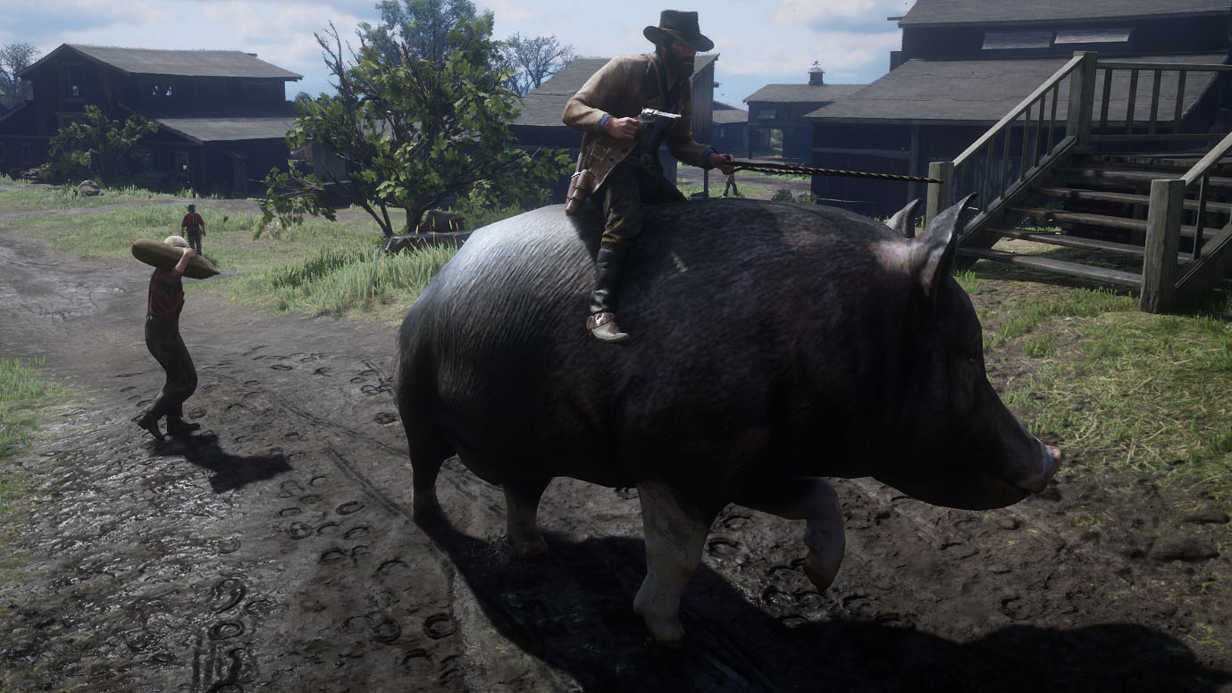 Ride tall, handsome hogs in this necessary RDR2 mod. 