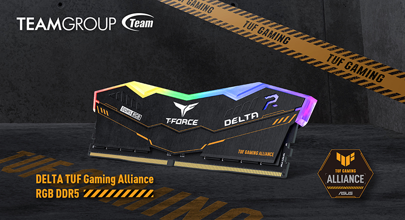TeamGroup, Asus Team up for T-Force DDR5 Gaming Memory