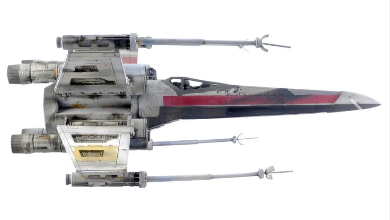 Propstore auctions rare screen-used 'Red Leader' X-wing model from 'Star Wars: A New Hope' (exclusive) thumbnail