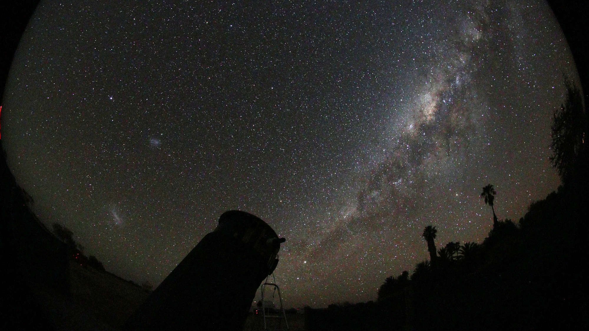 Light pollution damaging views of space for majority of large observatories, survey finds