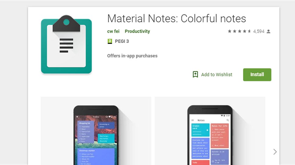 Material Notes - A visual way to make notes