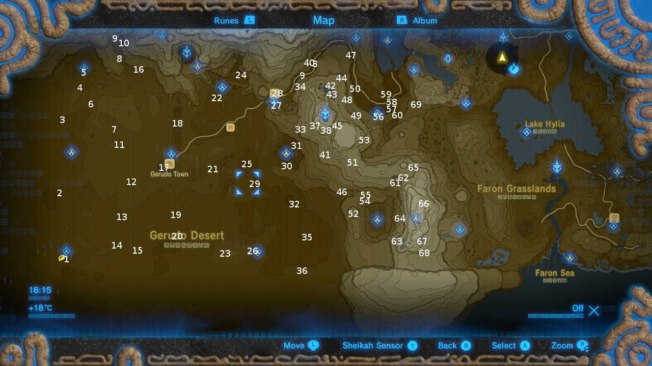 Zelda Breath Of The Wild Korok Seeds Interactive Map Ondemandret