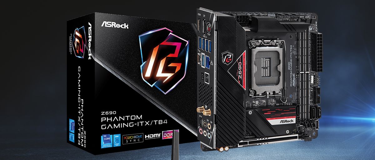 ASRock Z690 Phantom Gaming ITX TB4 Review Thunderbolt But Limited