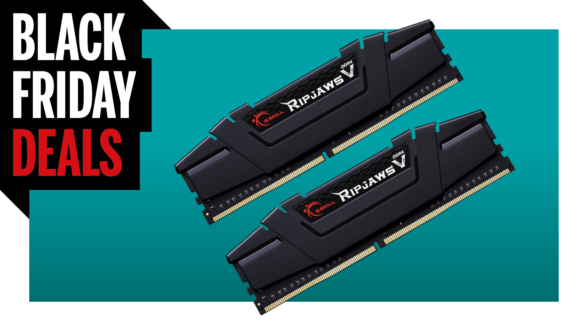  Get a full 32GB of RAM for just $99 with this pair of G.Skill Ripjaws 