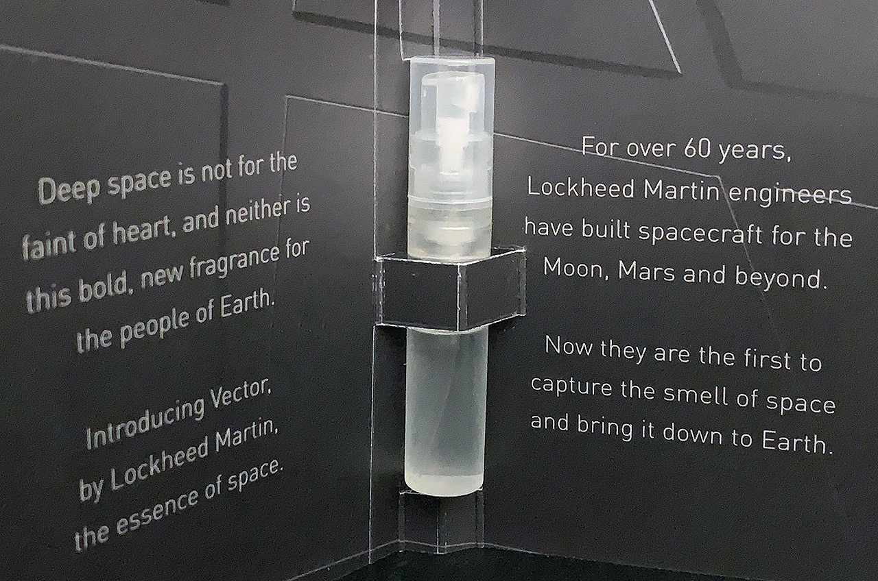Behind the Scent: Lockheed Martin Bottles Astronaut's Smell of Space