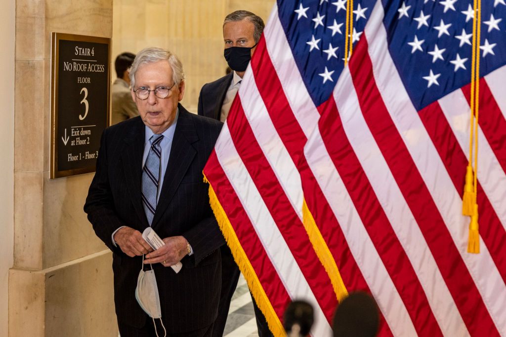 Mitch Mcconnell Clarifies That He D Still Like Corporations To Give